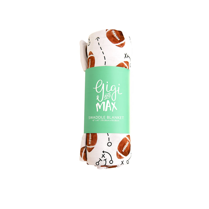 Brady Football SWADDLE - Gigi and Max