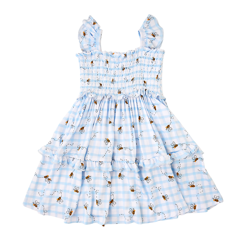 Buzz SMOCKED DRESS - Gigi and Max