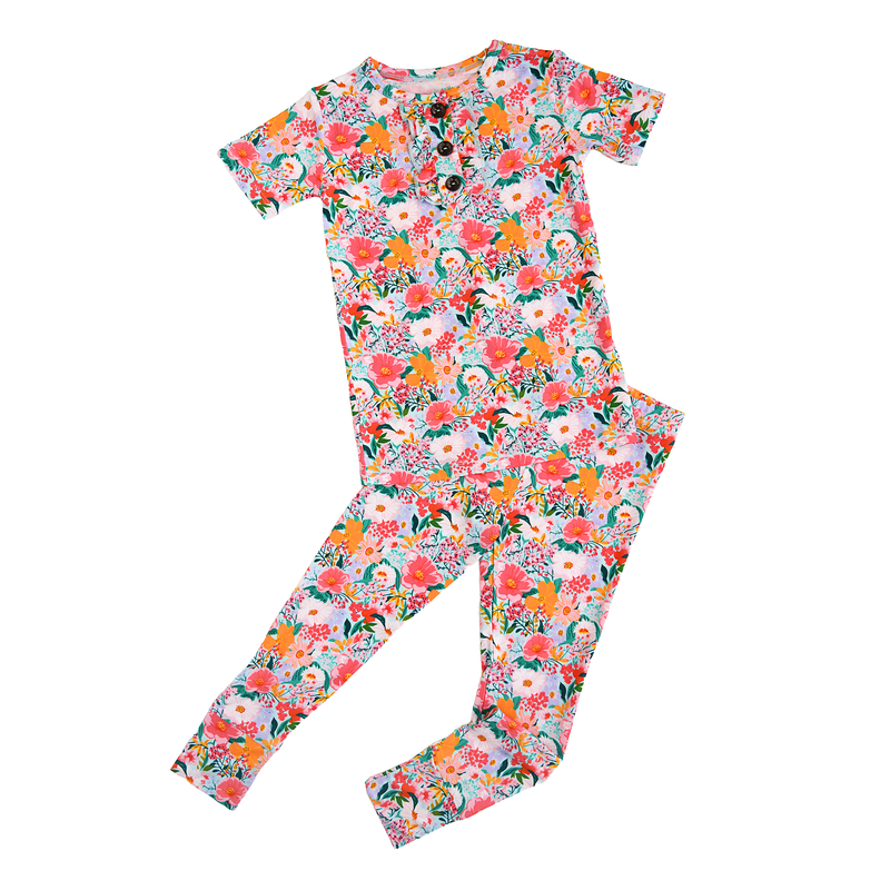 Cecelia Floral RUFFLE TWO PIECE
