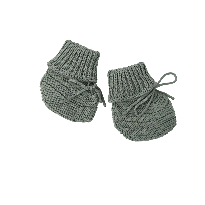 Eucalyptus KNIT BOOTIES - Gigi and Max