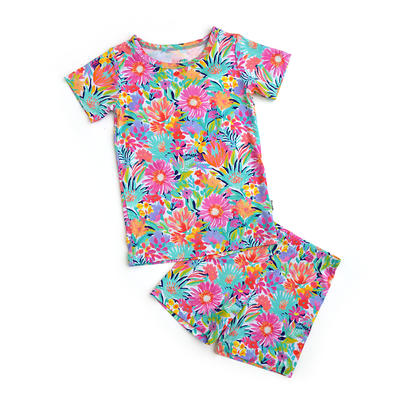 Megan Floral TWO PIECE - SHORTS - Gigi and Max