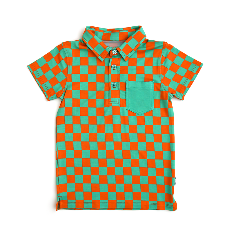 Spencer Checks POLO SHIRT - Gigi and Max