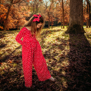 Ruby Dot ROMPER