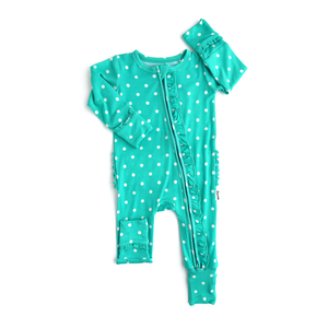 Polly Dot RUFFLE ZIP - Gigi and Max