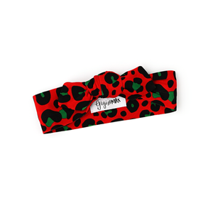 Chloe Cheetah TOPKNOT HEADBAND - Gigi and Max