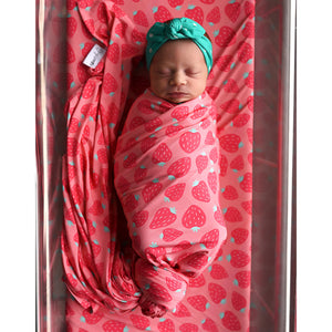 Annabelle Strawberries SWADDLE