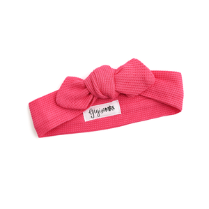 Raspberry TOPKNOT HEADBAND - Gigi and Max