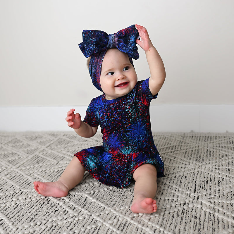 Avery Fireworks HEADWRAP - Gigi and Max