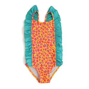 Kelly Cheetah Neon ONE PIECE SWIMSUIT - Gigi and Max
