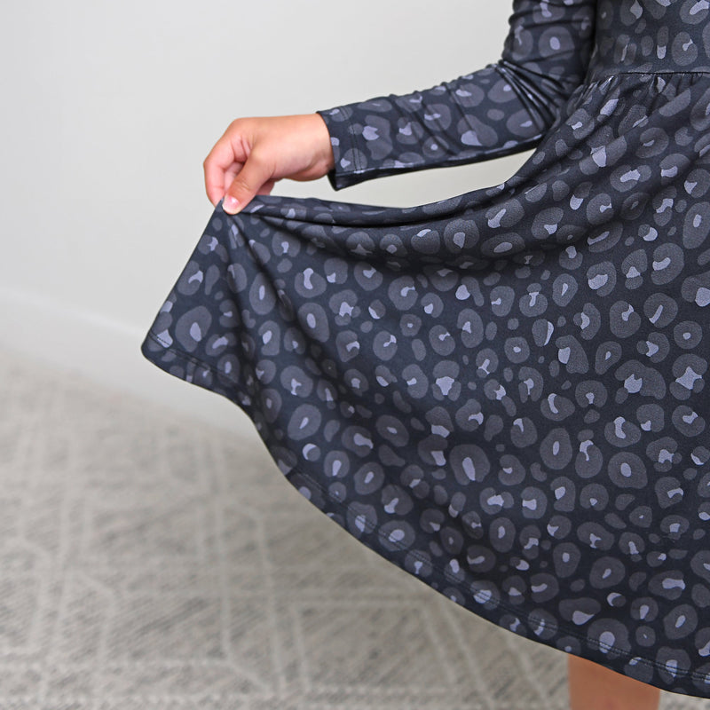 Ash Black Leopard TUTU DRESS - Gigi and Max