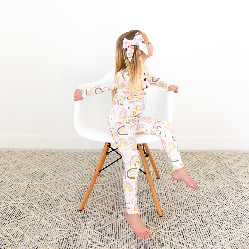Millie Rainbow RUFFLE TWO PIECE - Gigi and Max