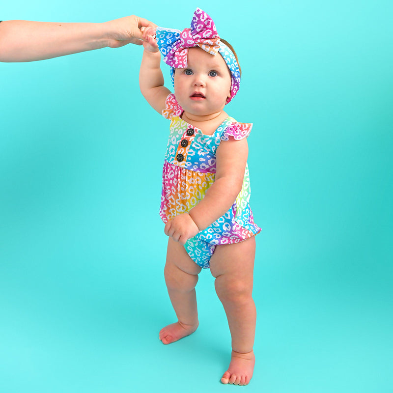 Summer Leopard BUTTON BUBBLE - Gigi and Max