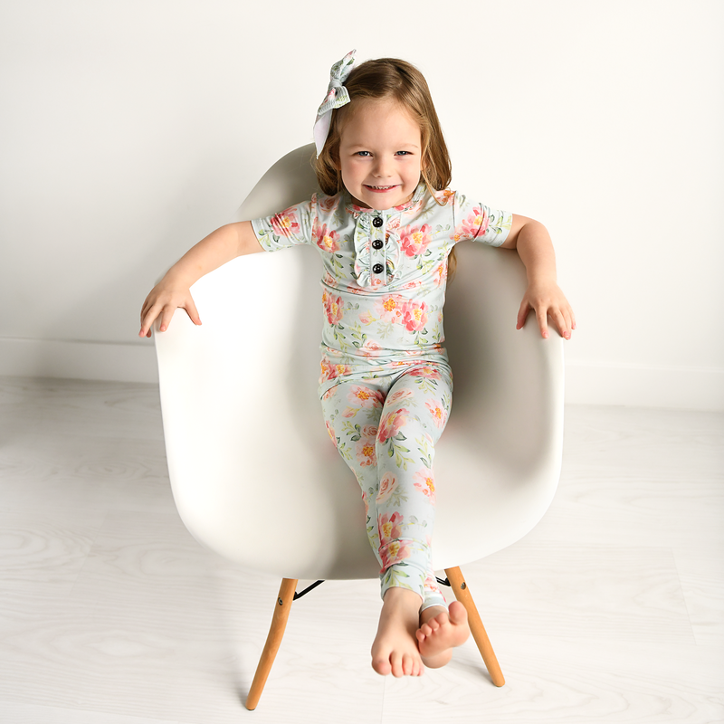 Mae Floral RUFFLE TWO PIECE