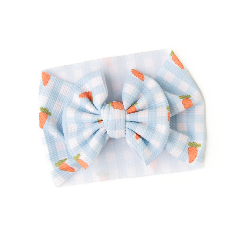 Henry Carrot Gingham HEADWRAP