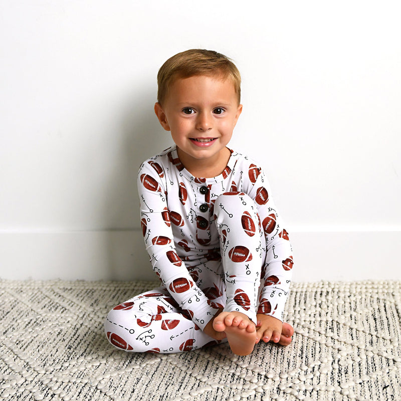 Brady Football TWO PIECE - Gigi and Max