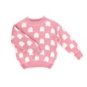 Pink Ghosts SWEATER - Gigi and Max