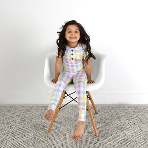 Winnie Pastel Plaid TWO PIECE