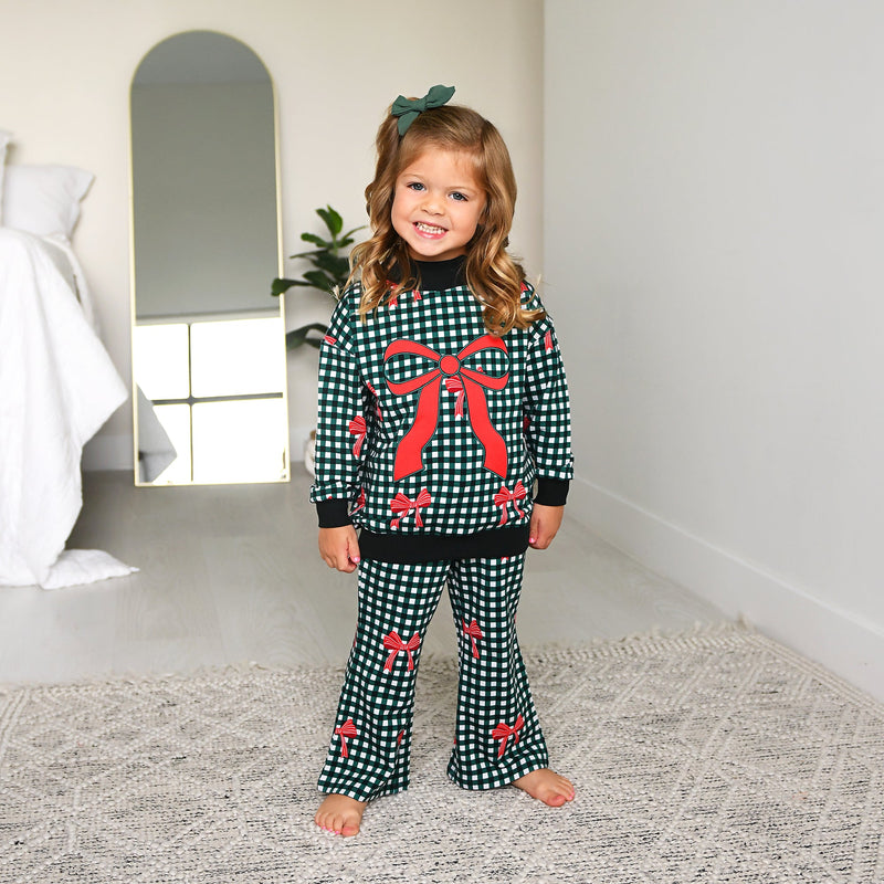 Darcy MOCKNECK FLARE SWEATSUIT - Gigi and Max