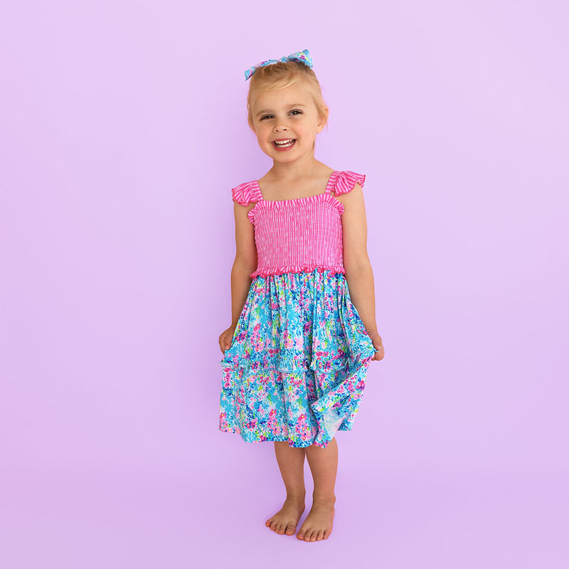 Ella SMOCKED DRESS