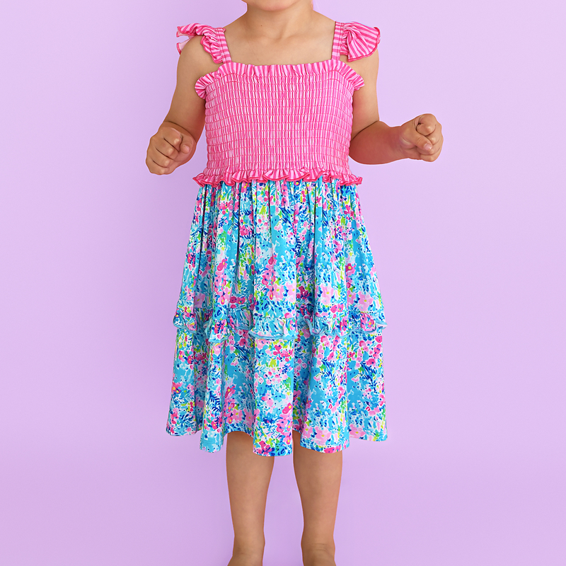 Ella SMOCKED DRESS
