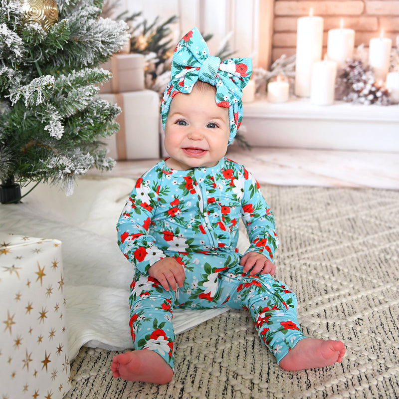 Elsa Floral RUFFLE ZIP