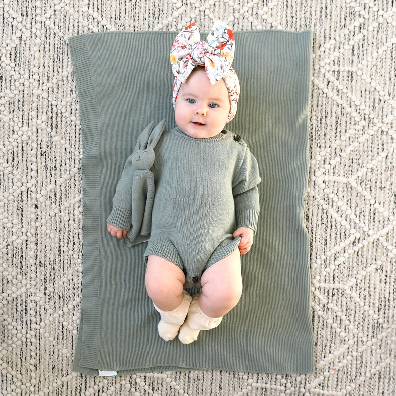 Eucalyptus KNIT BUBBLE - Gigi and Max