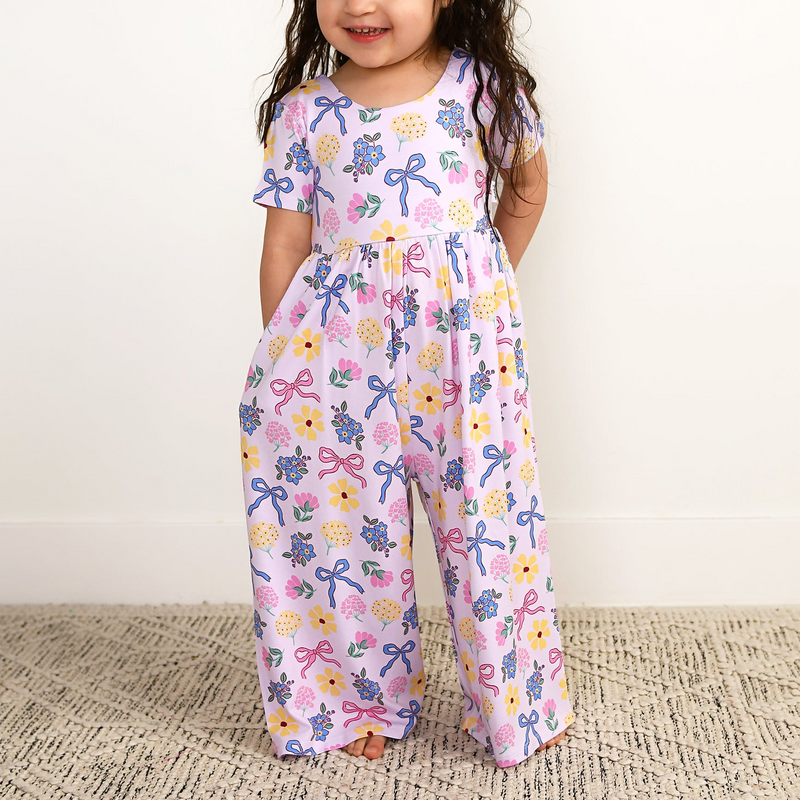 Evie WIDE LEG ROMPER - Gigi and Max