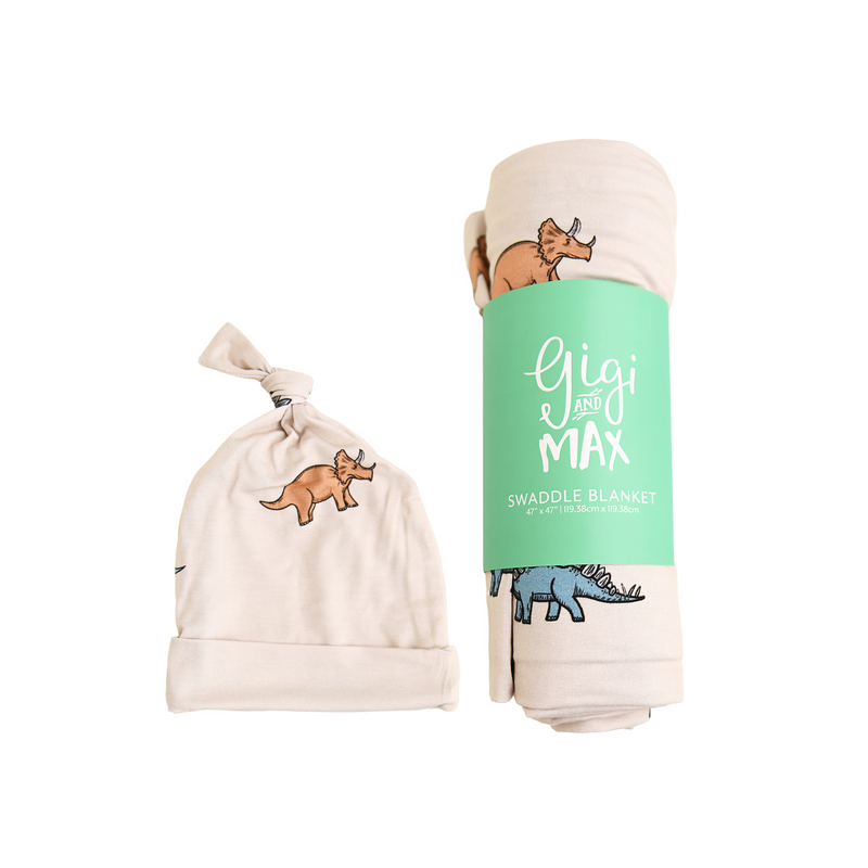 Finn Dino SWADDLE - Gigi and Max