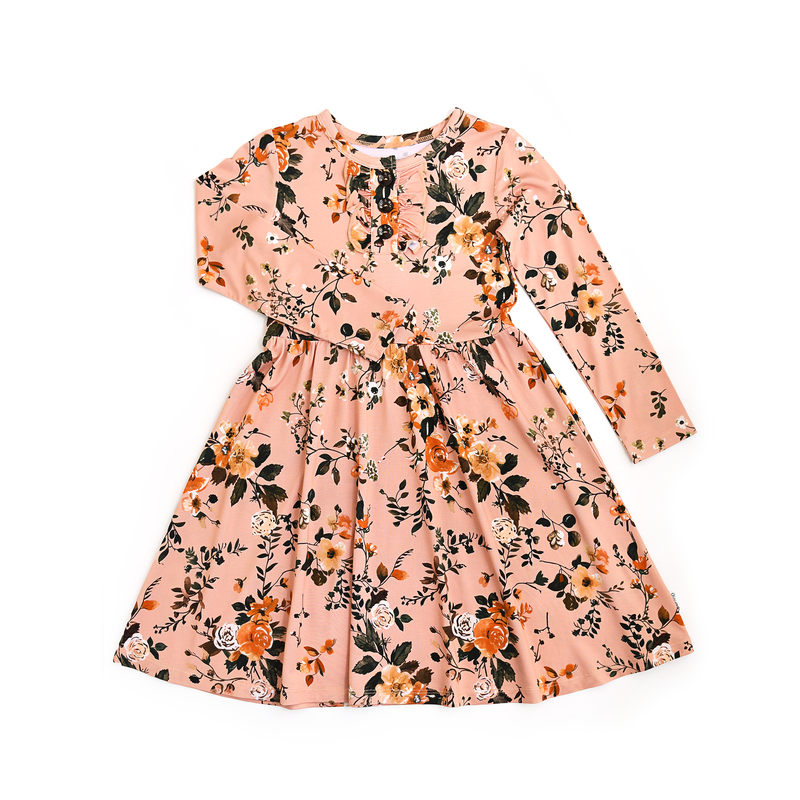 Flora Light Pink TUTU DRESS - Gigi and Max