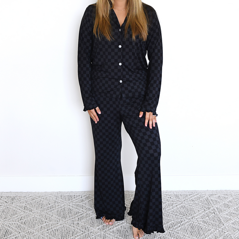Frankie WOMENS RUFFLE LOUNGE SET