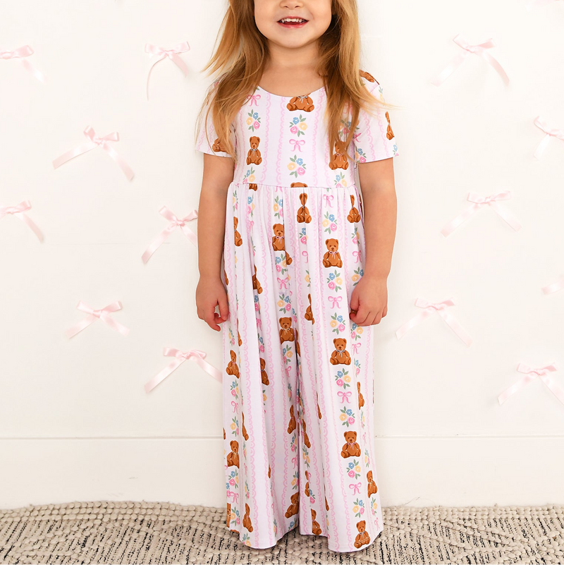 Gillian WIDE LEG ROMPER - Gigi and Max