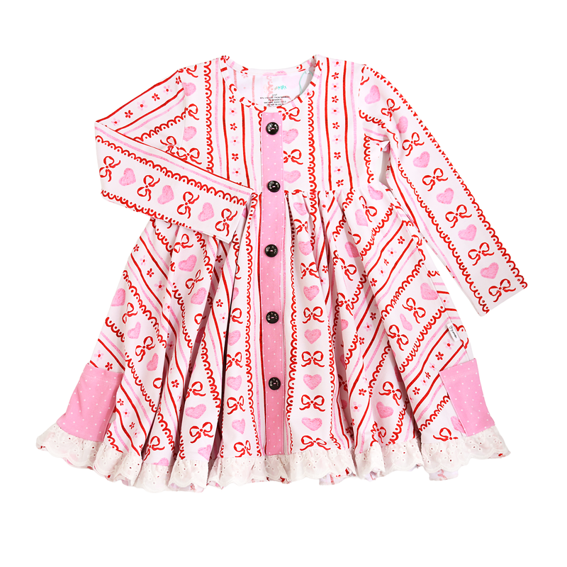 Hallie BUTTON DRESS - Gigi and Max