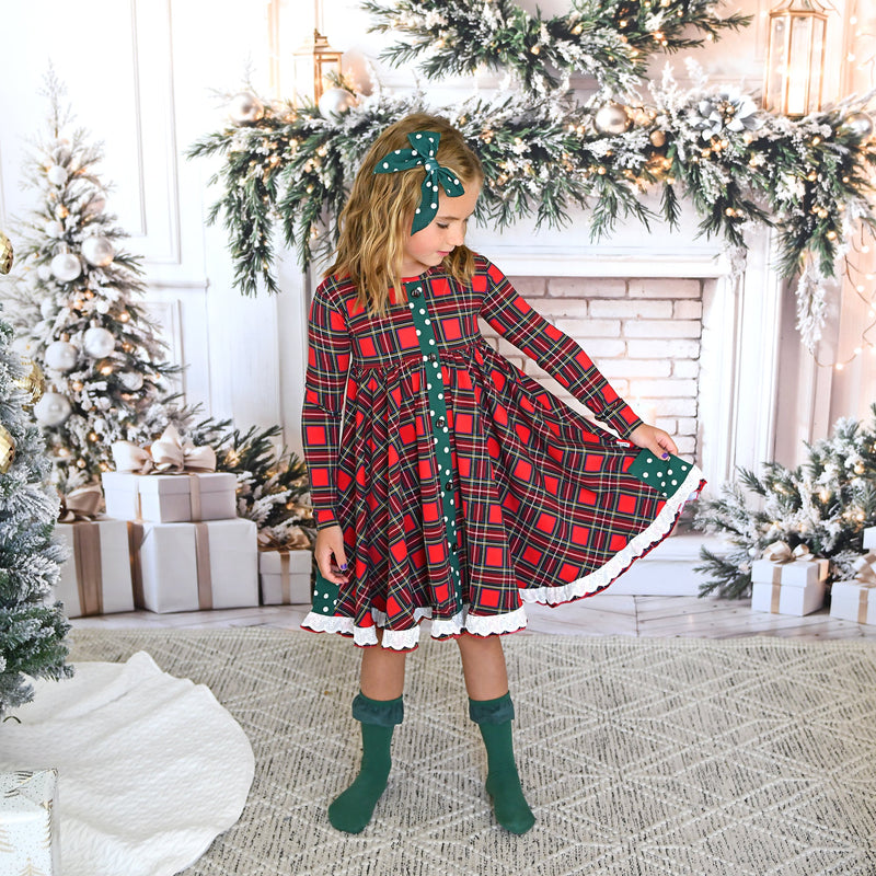 Holland BUTTON DRESS - Gigi and Max