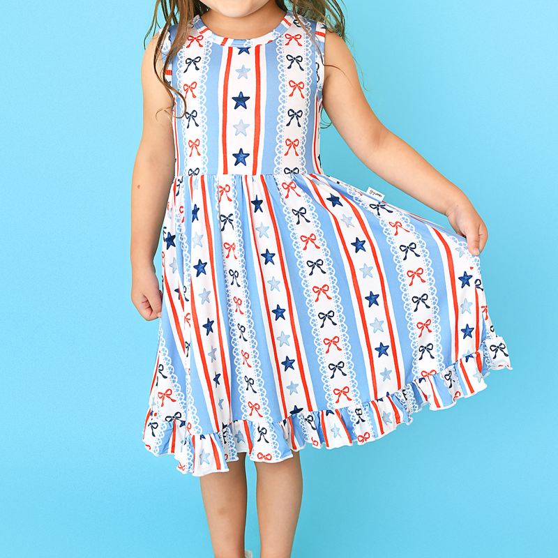 Jackie TANK TWIRL DRESS - Gigi and Max