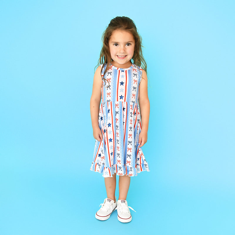 Jackie TANK TWIRL DRESS - Gigi and Max