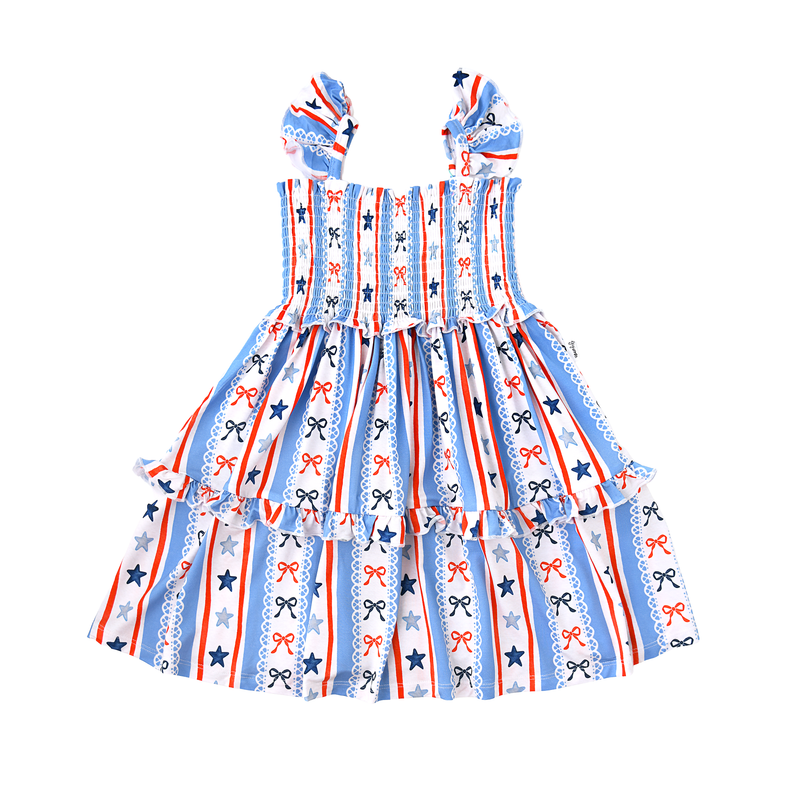 Jackie SMOCKED DRESS - Gigi and Max
