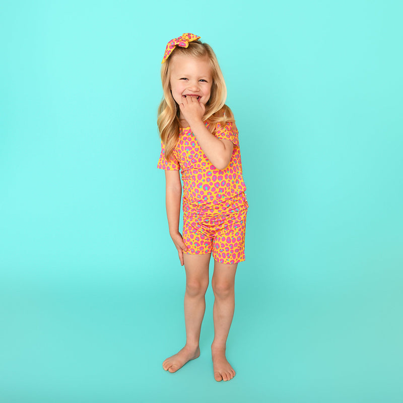 Kelly Leopard TWO PIECE - SHORTS