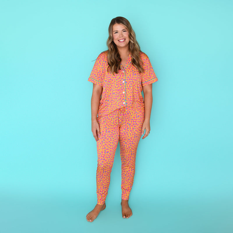 Kelly Leopard WOMENS LOUNGE TOP