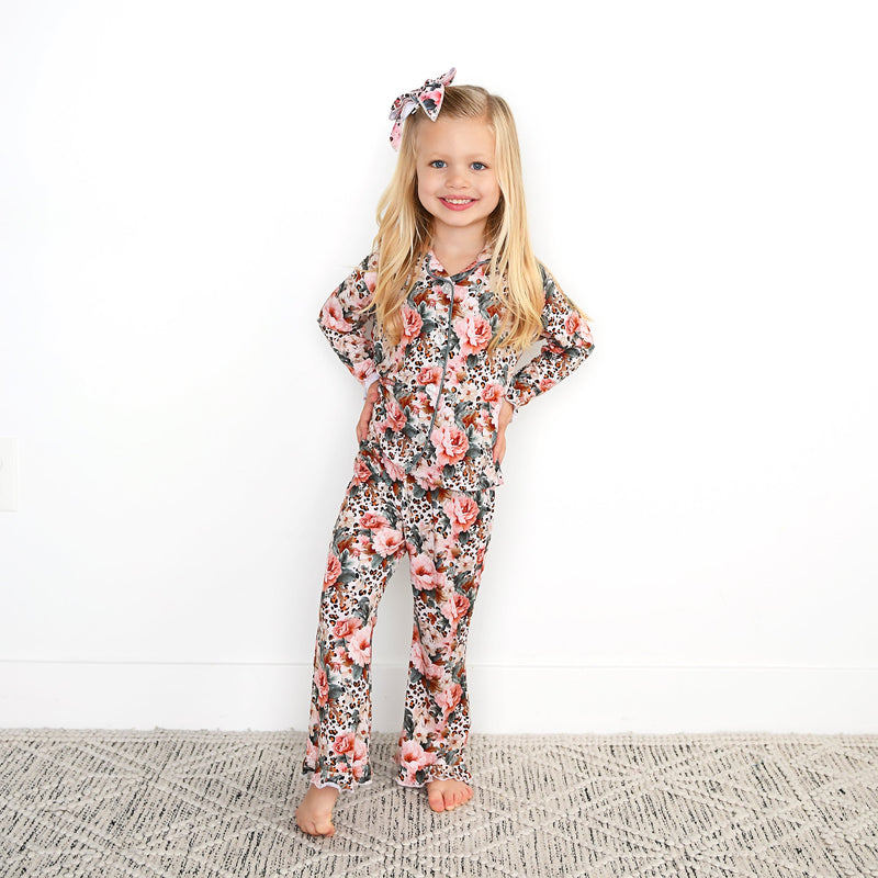Laura KIDS RUFFLE LOUNGE SET - Gigi and Max
