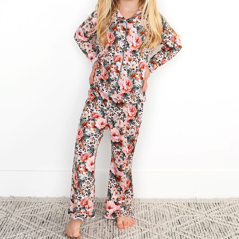 Laura KIDS RUFFLE LOUNGE SET - Gigi and Max