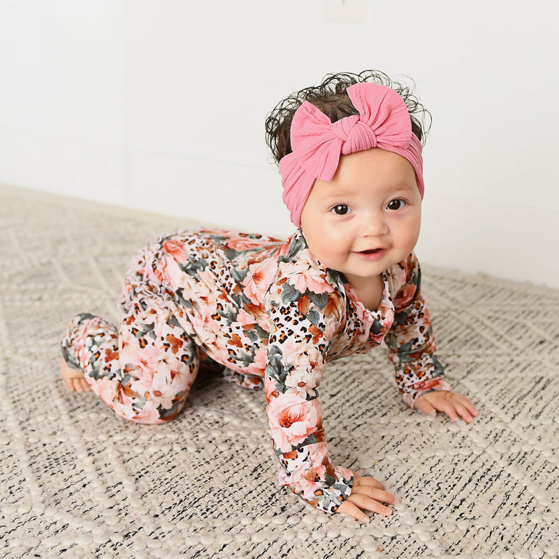 Dusty Pink #9 SOFT NYLON ELASTIC HEADBAND - Gigi and Max