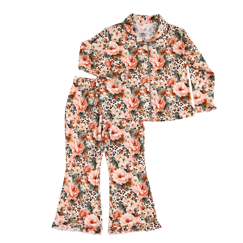 Laura KIDS RUFFLE LOUNGE SET - Gigi and Max