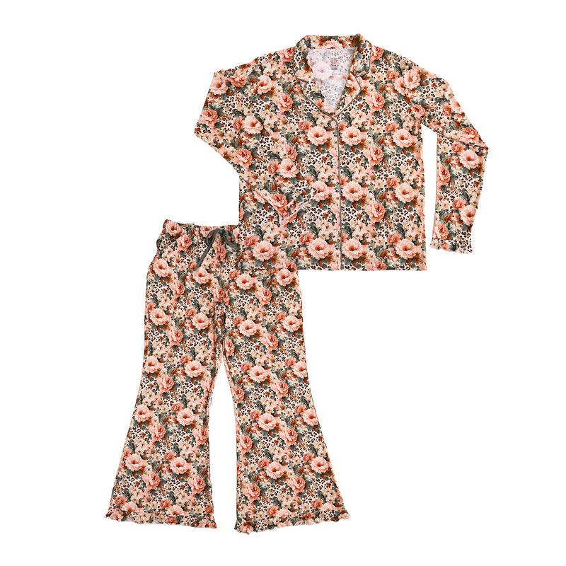 Laura WOMENS RUFFLE LOUNGE SET - Gigi and Max