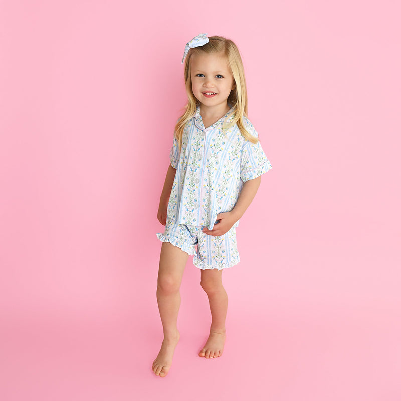 Nora RUFFLE LOUNGE SHORT SET - Gigi and Max
