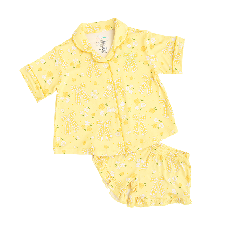 Lola RUFFLE LOUNGE SHORT SET