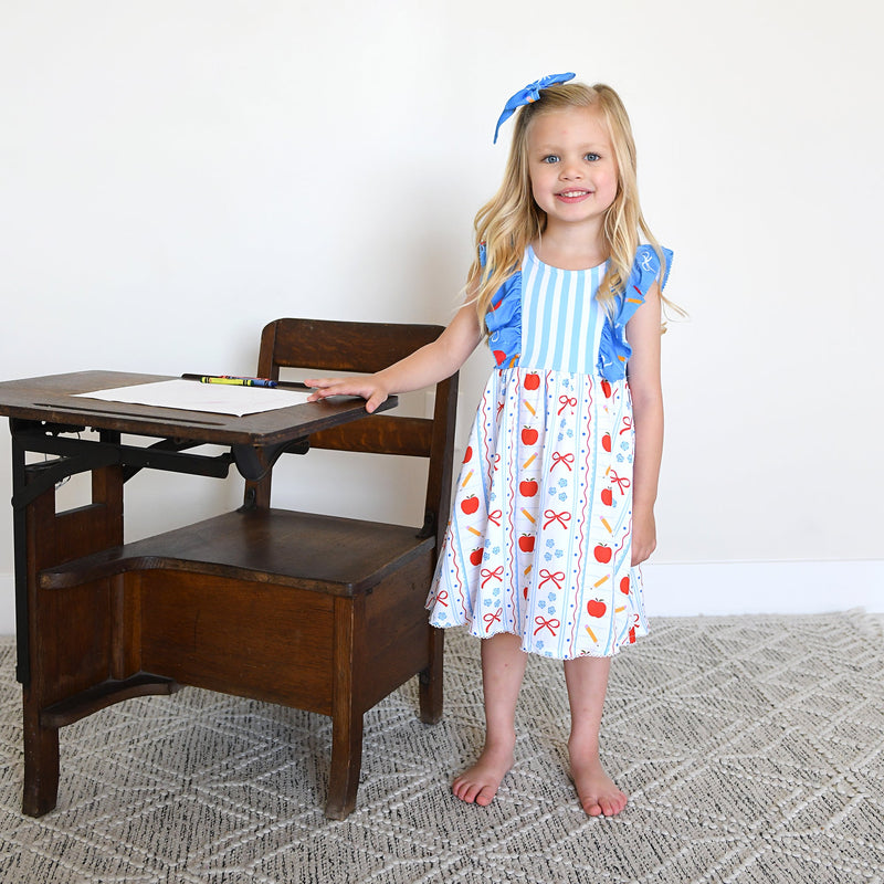 Macy RUFFLE TANK DRESS - Gigi and Max