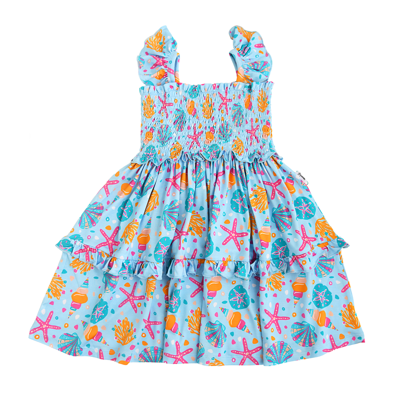Marina SMOCKED DRESS - Gigi and Max