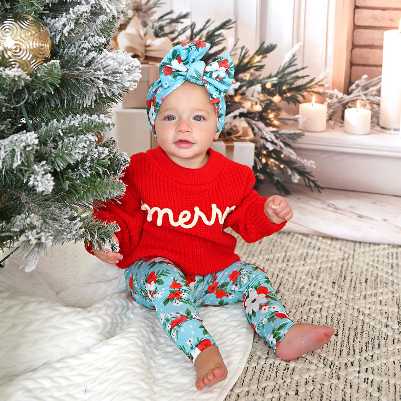 Elsa Floral HEADWRAP - Gigi and Max