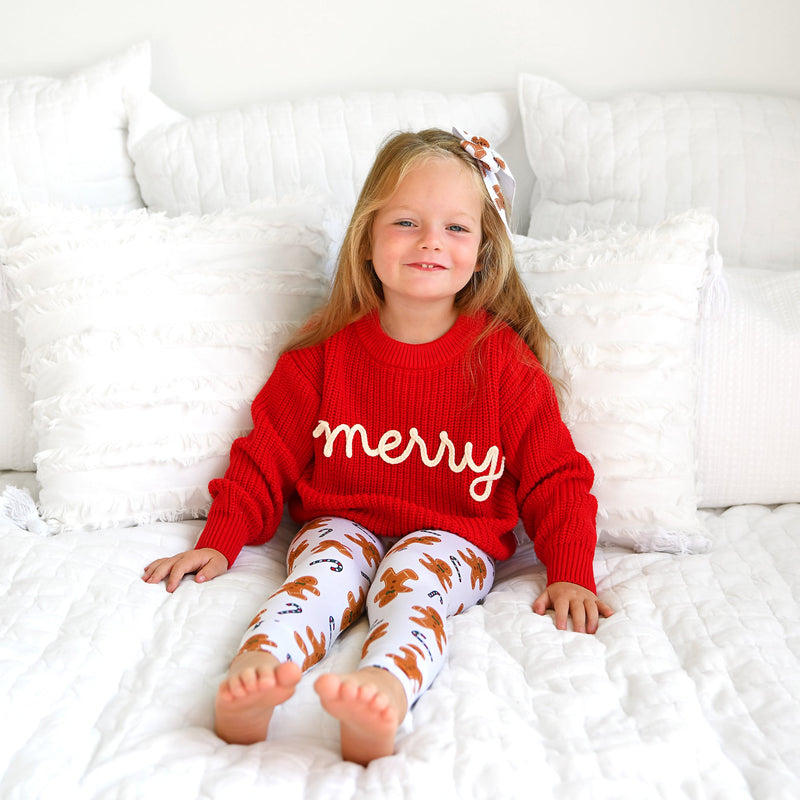 Merry Red SWEATER - Gigi and Max