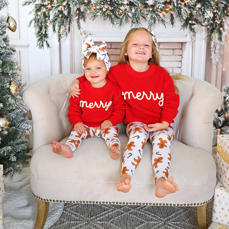 Fritz Gingerbread LEGGINGS - Gigi and Max